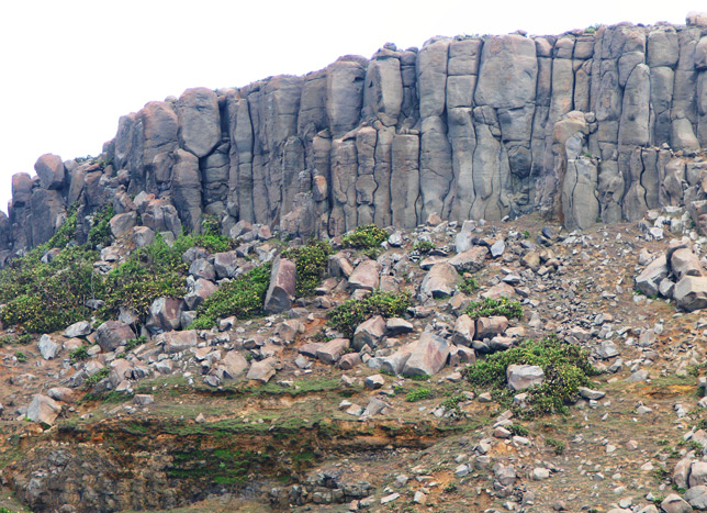 赤峰玄武岩图片